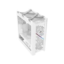 Asus Rog Strix Helios II GX601S EATX Mid-Tower Aluminum Frame Fornt & Left Side Tempered Glass Panel Case - White
