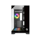 GameOn Valkyrie I Series ATX Mid Tower Gaming Case With (4 ARGB Fans Included) - Black