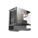 DarkFlash FLOATRON F1 Micro ATX Gaming Case (Fans Not Included) - Black