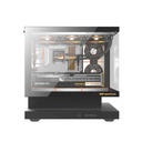 DarkFlash FLOATRON F1 Micro ATX Gaming Case (Fans Not Included) - Black