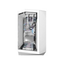 DarkFlash DY470 ATX Mid Tower Gaming Case With 4 ARGB Fans Included - White