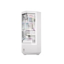 DarkFlash DY460 ATX Mid Tower Gaming Case With 4 ARGB Fans Included - White