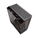 DarkFlash DY460 ATX Mid Tower Gaming Case With 4 ARGB Fans Included - Black