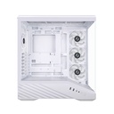 LIAN LI Vector V100 E-ATX Mid Tower Gaming Case With (4 ARGB Fans Included) - White