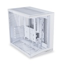 LIAN LI O11 Dynamic Mini V2 ATX Mid Tower Gaming Case (Fans Not Included) - White