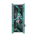 Asus ROG Strix Helios II Hatsune Miku Edition E-ATX Mid Tower Gaming Case (4 Fans Included)
