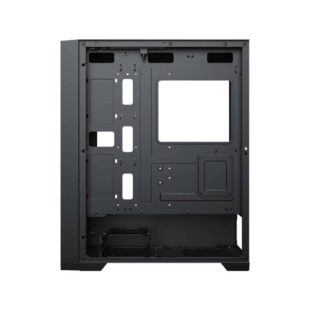 Xigmatek Gaming X II ATX Left Side Tempered Glass Panel Case with 4 ARGB Fans - Black