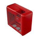 HYTE X50 Micro-Mesh Mid-Tower Modern Performance Gaming Case - Wild Cherry