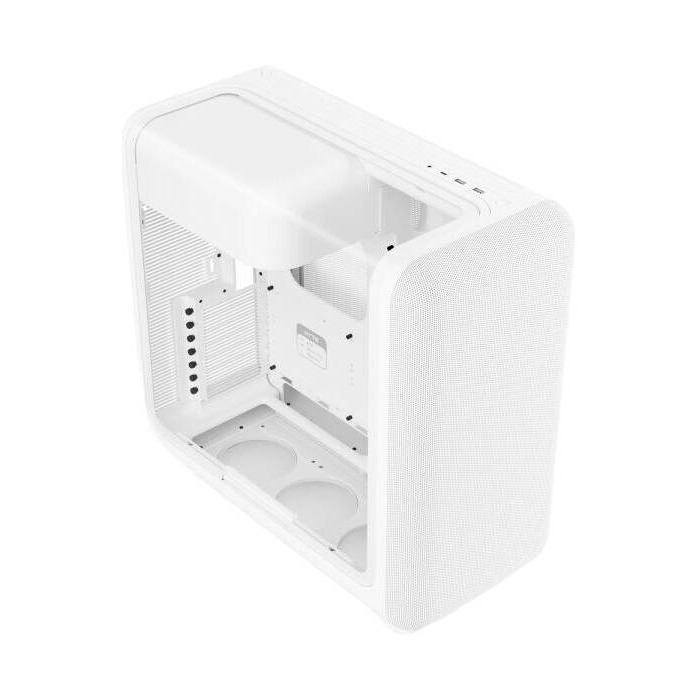 HYTE X50 Micro-Mesh Mid-Tower Modern Performance Gaming Case - Snow White