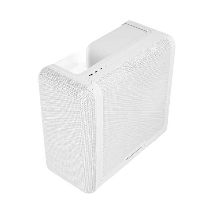 HYTE X50 Micro-Mesh Mid-Tower Modern Performance Gaming Case - Snow White