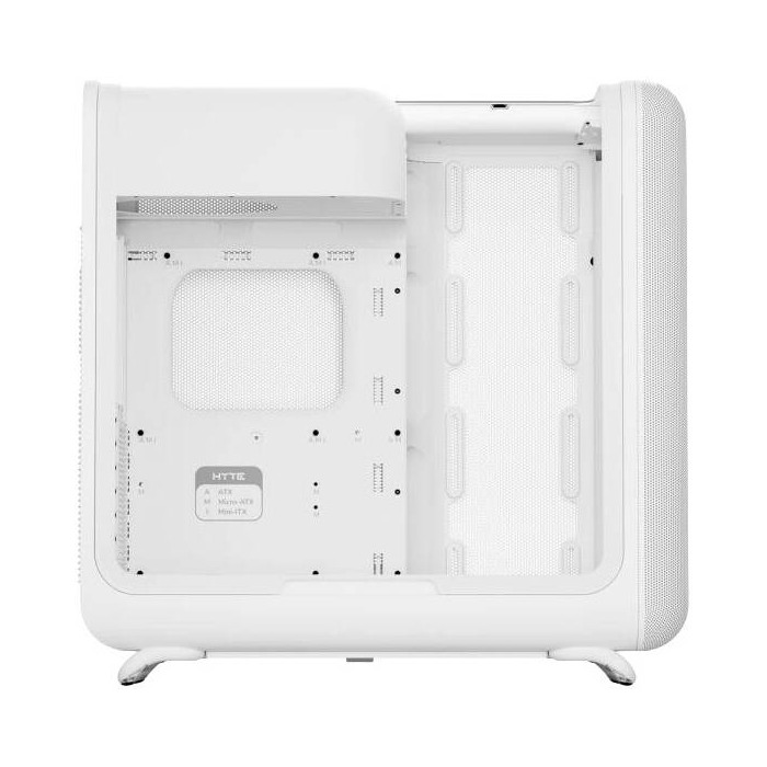 HYTE X50 Micro-Mesh Mid-Tower Modern Performance Gaming Case - Snow White