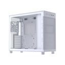 Asus Prime AP303 Mid Tower Mesh Steel Tempered Glass ABS Plastic Case With 1 Fans - White