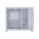Asus Prime AP303 Mid Tower Mesh Steel Tempered Glass ABS Plastic Case With 1 Fans - White