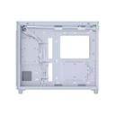 Asus Prime AP303 Mid Tower Mesh Steel Tempered Glass ABS Plastic Case With 1 Fans - White