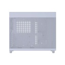 Asus Prime AP303 Mid Tower Mesh Steel Tempered Glass ABS Plastic Case With 1 Fans - White