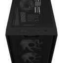 Asus A21 Plus Micro ATX Tower Case, Tempered Glass Side Panel, 360MM Radiator Support, 4 ARGB Fans - Black