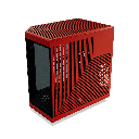 HYTE Y70 TOUCH INFINITE - 14.5 Inch lntegrated IPS Touchscreen ATX Case - Black Cherry