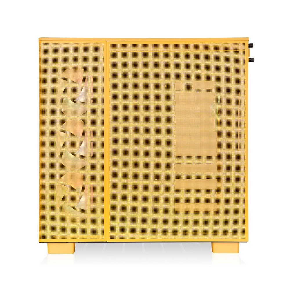 Thermaltake View 380 XL TG Mid Tower Two Panel Front & Left Side Tempered Glass Case with 4 ARGB Fans - Bumblebee