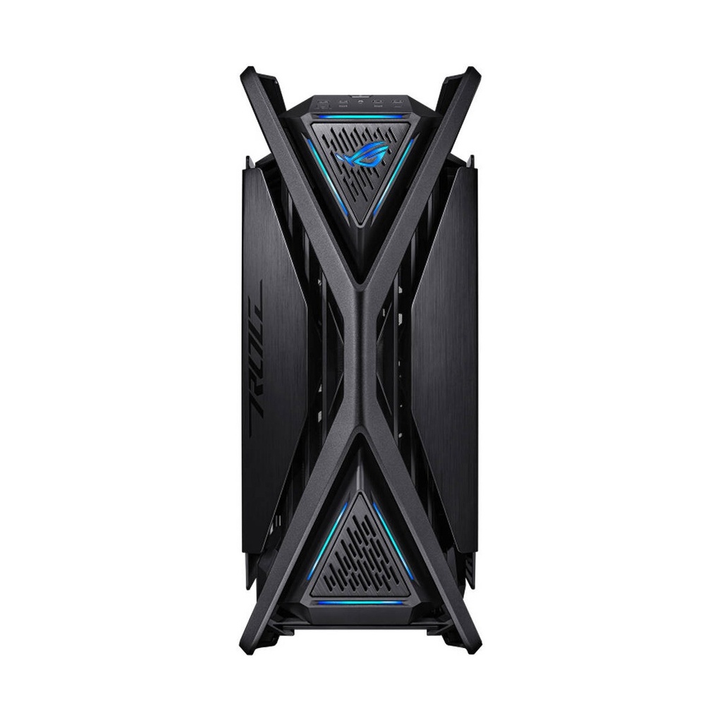 Asus Rog Hyperion GR701 BTF Edition Full Tower Aluminum Steel Tempered Glass Two Side Panel ABS Plastic Gaming Case With 4 ARGB Fans-Black