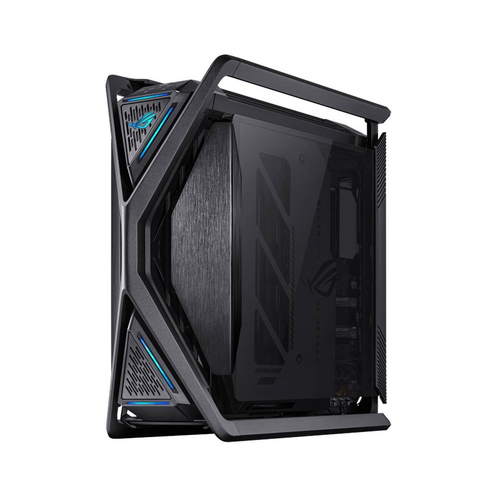 Asus Rog Hyperion GR701 BTF Edition Full Tower Aluminum Steel Tempered Glass Two Side Panel ABS Plastic Gaming Case With 4 ARGB Fans-Black
