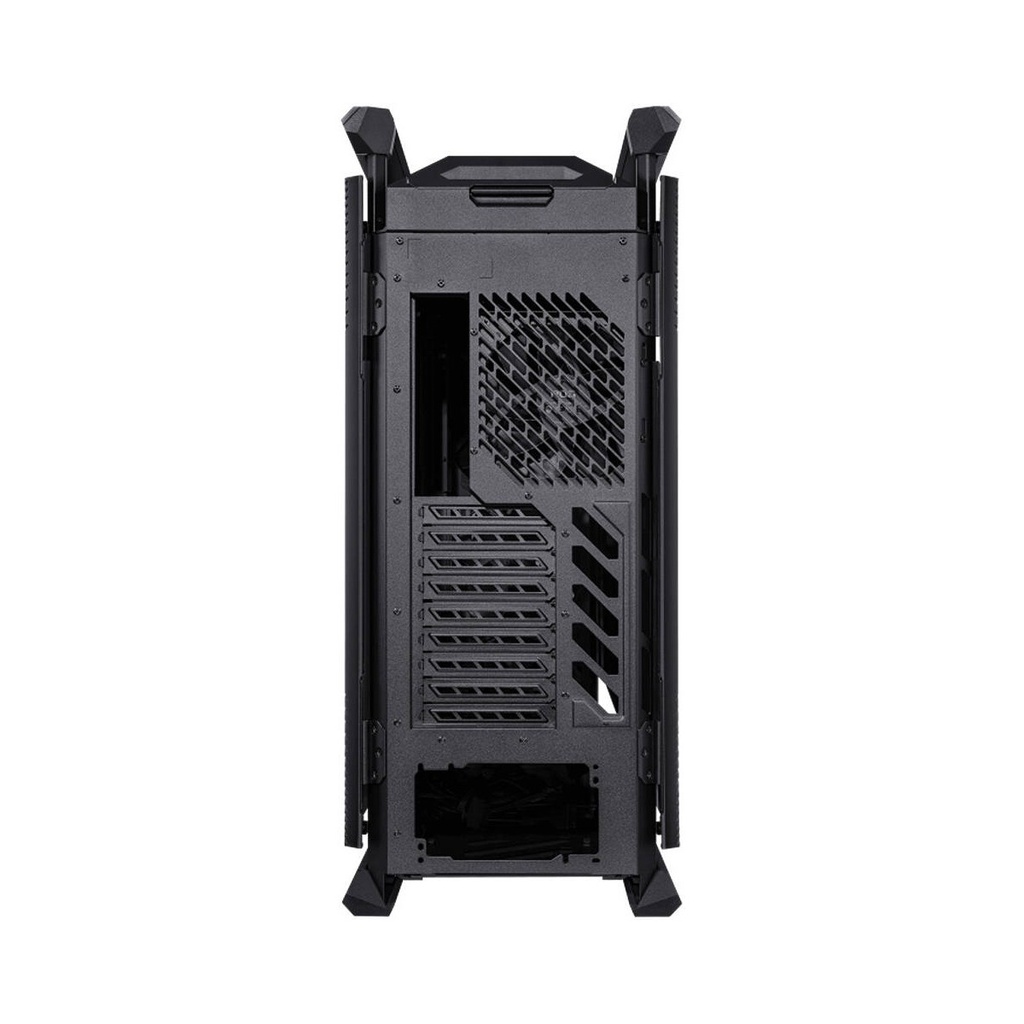 Asus Rog Hyperion GR701 BTF Edition Full Tower Aluminum Steel Tempered Glass Two Side Panel ABS Plastic Gaming Case With 4 ARGB Fans-Black