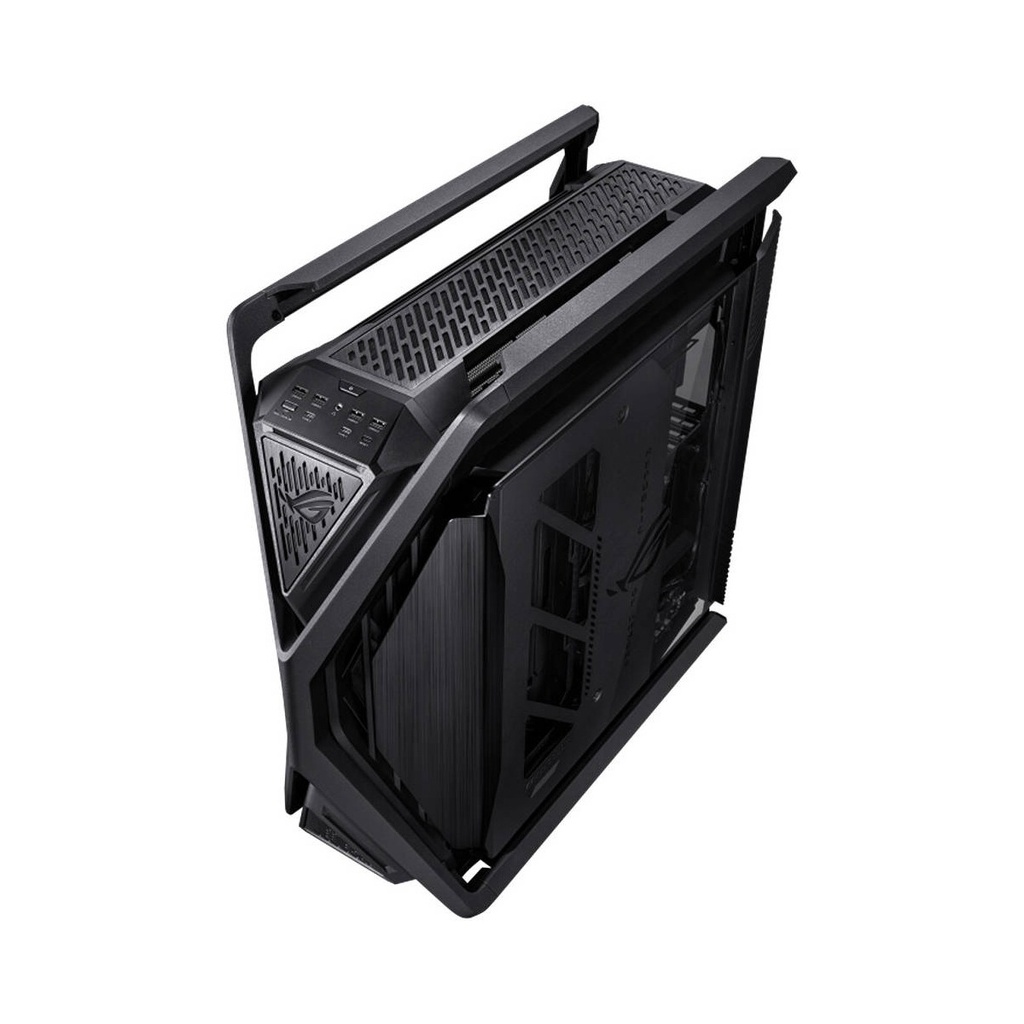 Asus Rog Hyperion GR701 BTF Edition Full Tower Aluminum Steel Tempered Glass Two Side Panel ABS Plastic Gaming Case With 4 ARGB Fans-Black