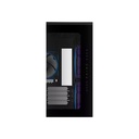 Asus Prime AP202 Mid Tower Fornt & Left Side Tempered Glass Panel Case With 3 ARGB Fans-Black