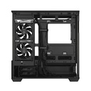 Asus Prime AP202 Mid Tower Fornt & Left Side Tempered Glass Panel Case With 3 ARGB Fans-Black