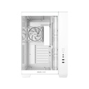 Asus A32 PLUS Mid Tower Steel / ABS Plastic Fornt & Left Side Tempered Glass Side Panel ABS Plastic Case With 4 ARGB Fans -White