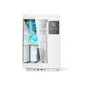 Acer U600 ATX Mid Tower Two Panel Front & Left Side Tempered Glass Case With Built in LED Display 7 ARGB Fans - White