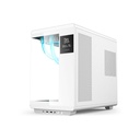 Acer U600 ATX Mid Tower Two Panel Front & Left Side Tempered Glass Case With Built in LED Display 7 ARGB Fans - White