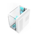 Acer V333 ATX Mid Tower Three Panel Front Top & Left Side Tempered Glass Case With 8 ARGB Fans - White