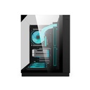 Acer V330 ATX Mid Tower Three Panel Front Top & Left Side Tempered Glass Case With 6 ARGB Fans - Black