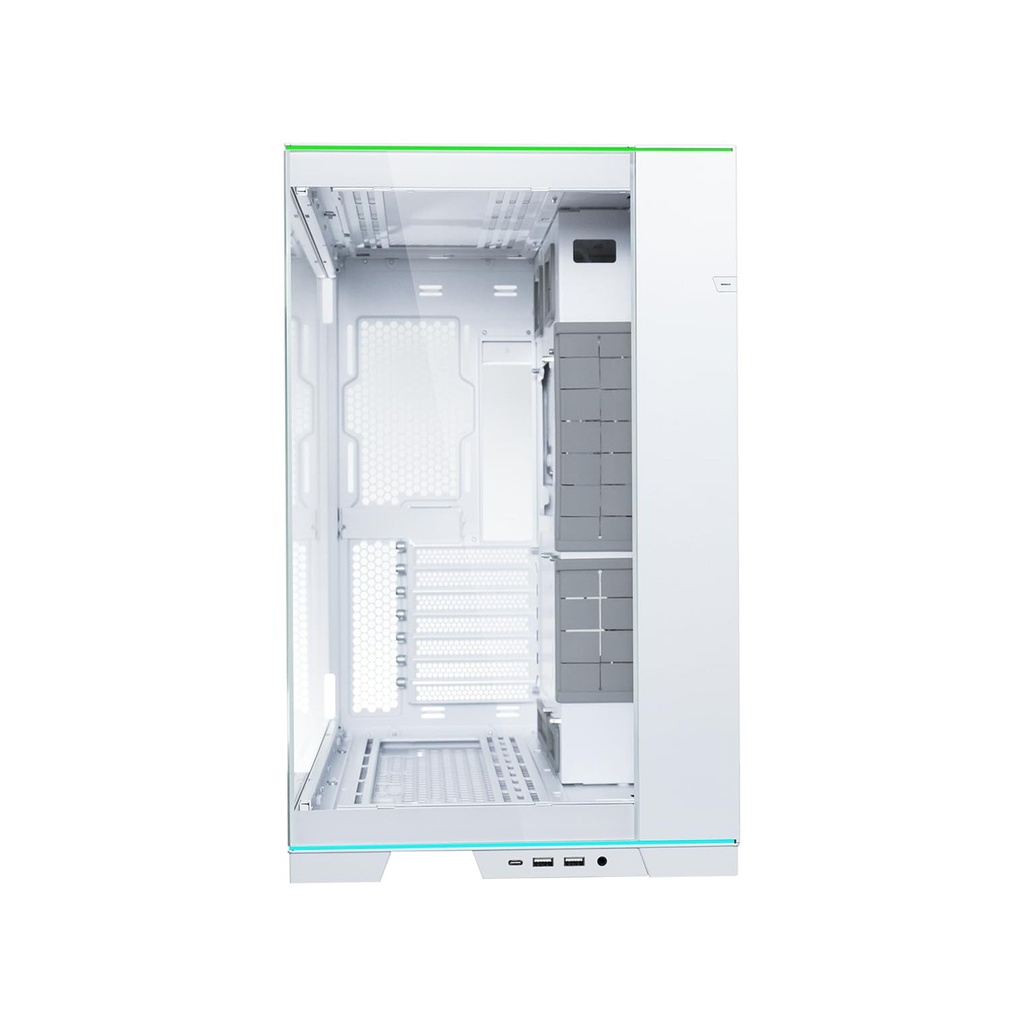 Lian Li O11 Dynamic EVO RGB E-ATX Mid Tower Gaming PC Case (Fans not Included)- White
