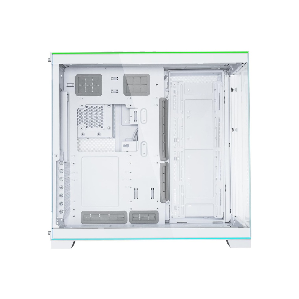Lian Li O11 Dynamic EVO RGB E-ATX Mid Tower Gaming PC Case (Fans not Included)- White