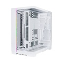 Lian Li O11 Dynamic EVO XL RGB Tempered Glass Full Tower Gaming PC Case (Fans Not Included), White | G99.O11DEXL-W.00