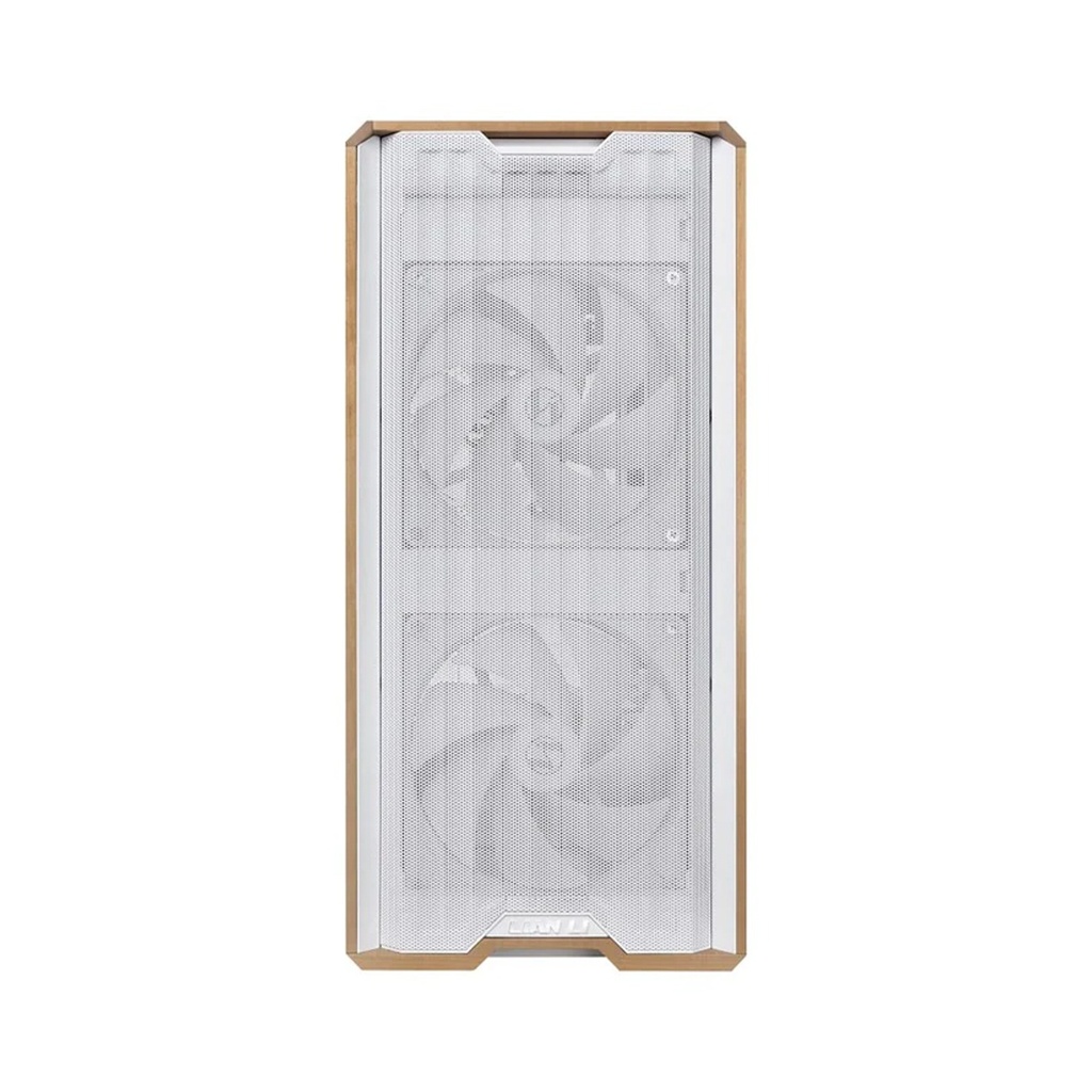 Lian Li Lancool 217 Mid Tower ATX Gaming Case, White (5 Fans Included)