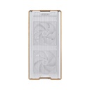 Lian Li Lancool 217 Mid Tower ATX Gaming Case, White (5 Fans Included)