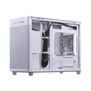 Asus Prime AP201 Micro ATX 33L Left Side Tempered Glass Panel Case Without Fan - White
