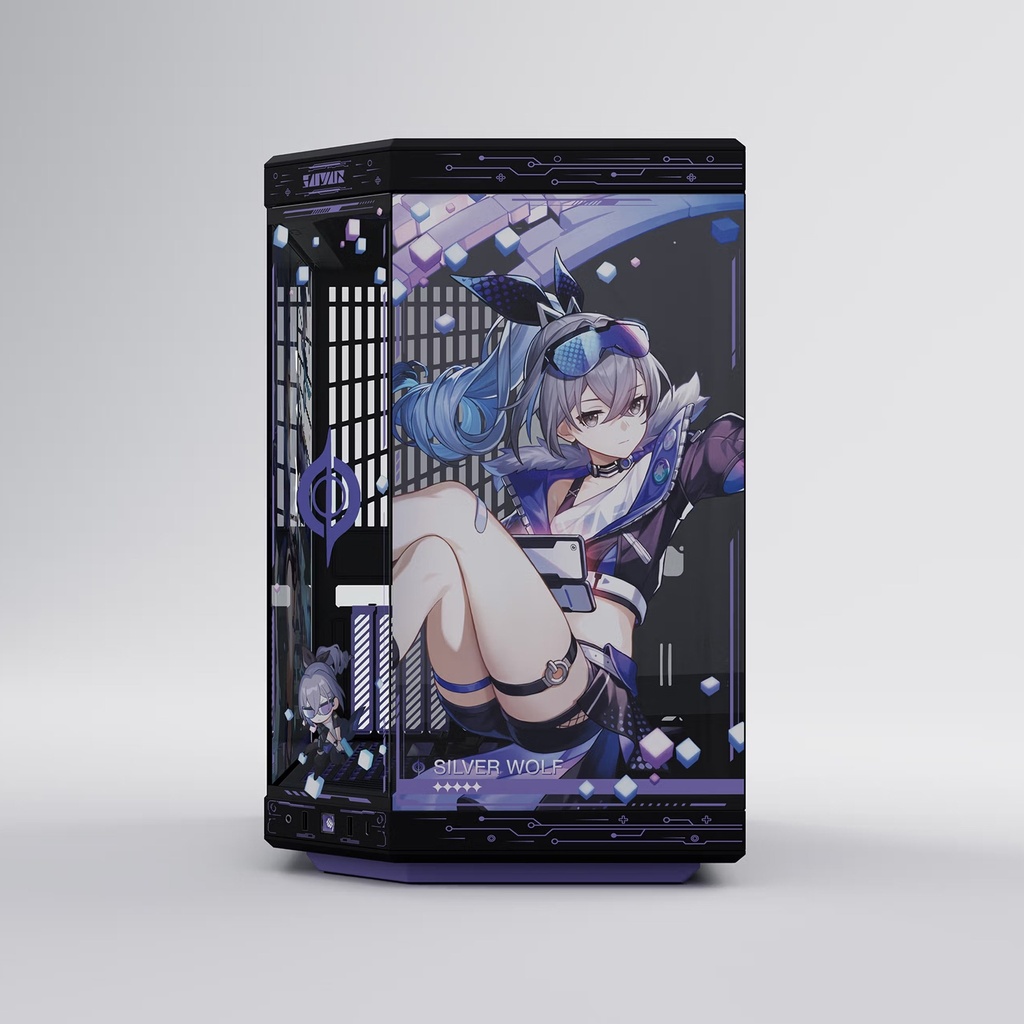 HYTE Y70 Silver Wolf Mid Tower Two Panel Front & Left Side Tempered Glass Case without Fan - Early Bird