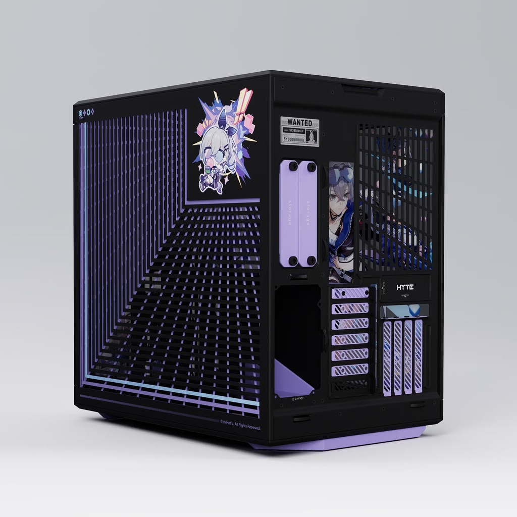 HYTE Y70 Silver Wolf Mid Tower Two Panel Front & Left Side Tempered Glass Case without Fan - Early Bird