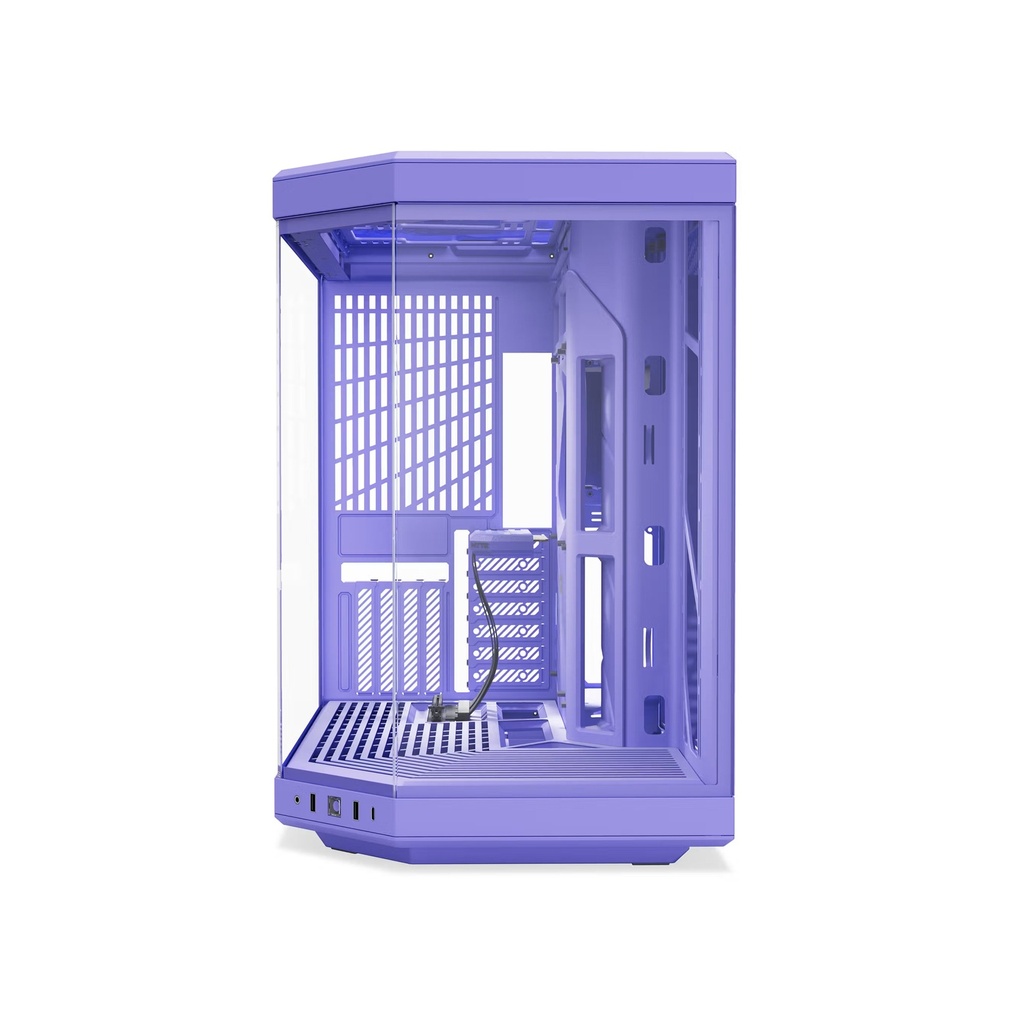HYTE Y70 Mid Tower Two Panel Front & Left Side Tempered Glass Case without Fan - Taro Milk