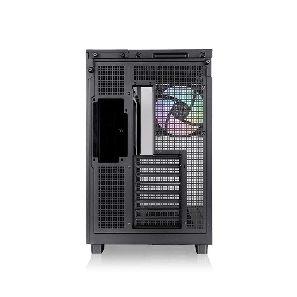 Thermaltake View 380 XL TG Mid Tower Two Panel Front & Left Side Tempered Glass Case with 4 ARGB Fans - Black