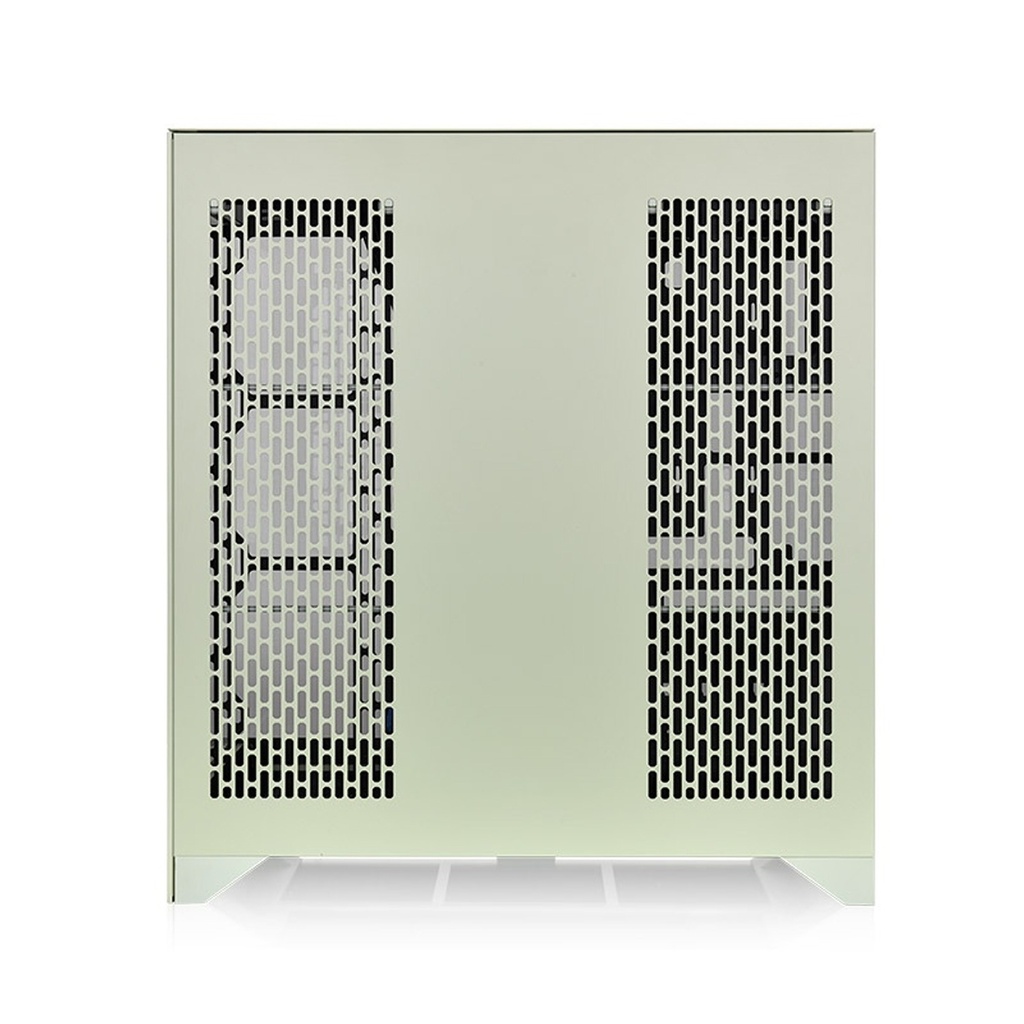 Thermaltake CTE E550 TG Mid Tower ATX Case, 3 Tempered Glass Panels Hidden-Connector Motherboard Support Three-Way VGA Installations Dual Chamber Design, Matcha Green | CA-1Z8-00MEWN-00