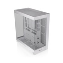 Thermaltake CTE E550 TG Mid Tower ATX Case, 3 Tempered Glass Panels Hidden-Connector Motherboard Support Three-Way VGA Installations Dual Chamber Design, White | CA-1Z8-00M6WN-00
