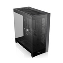 Thermaltake CTE E550 TG Mid Tower ATX Case, 3 Tempered Glass Panels Hidden-Connector Motherboard Support Three-Way VGA Installations Dual Chamber Design, Black | CA-1Z8-00M1WN-00