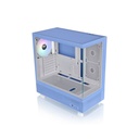 Thermaltake View 270 TG ARGB M-ATX PC Case, Tempered Glass Front and Left Panels, Supports up to 360mm Radiator, 1* CT140 ARGB Preinstalled Fan, USB Type-C x 1, USB 3.0 x 2, Blue | CA-1Y7-00MFWN-02