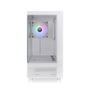 Thermaltake View 270 TG ARGB M-ATX PC Case, Tempered Glass Front and Left Panels, Supports up to 360mm Radiator, 1* CT140 ARGB Preinstalled Fan, USB Type-C x 1, USB 3.0 x 2, Snow | CA-1Y7-00M6WN-03
