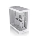 Thermaltake CTE E600 MX Snow Mid Tower Case, 2x 4mm Tempered Glass, 3Way VGA Mounting Bracket; 400mm PCIe4 Riser Cable Included
