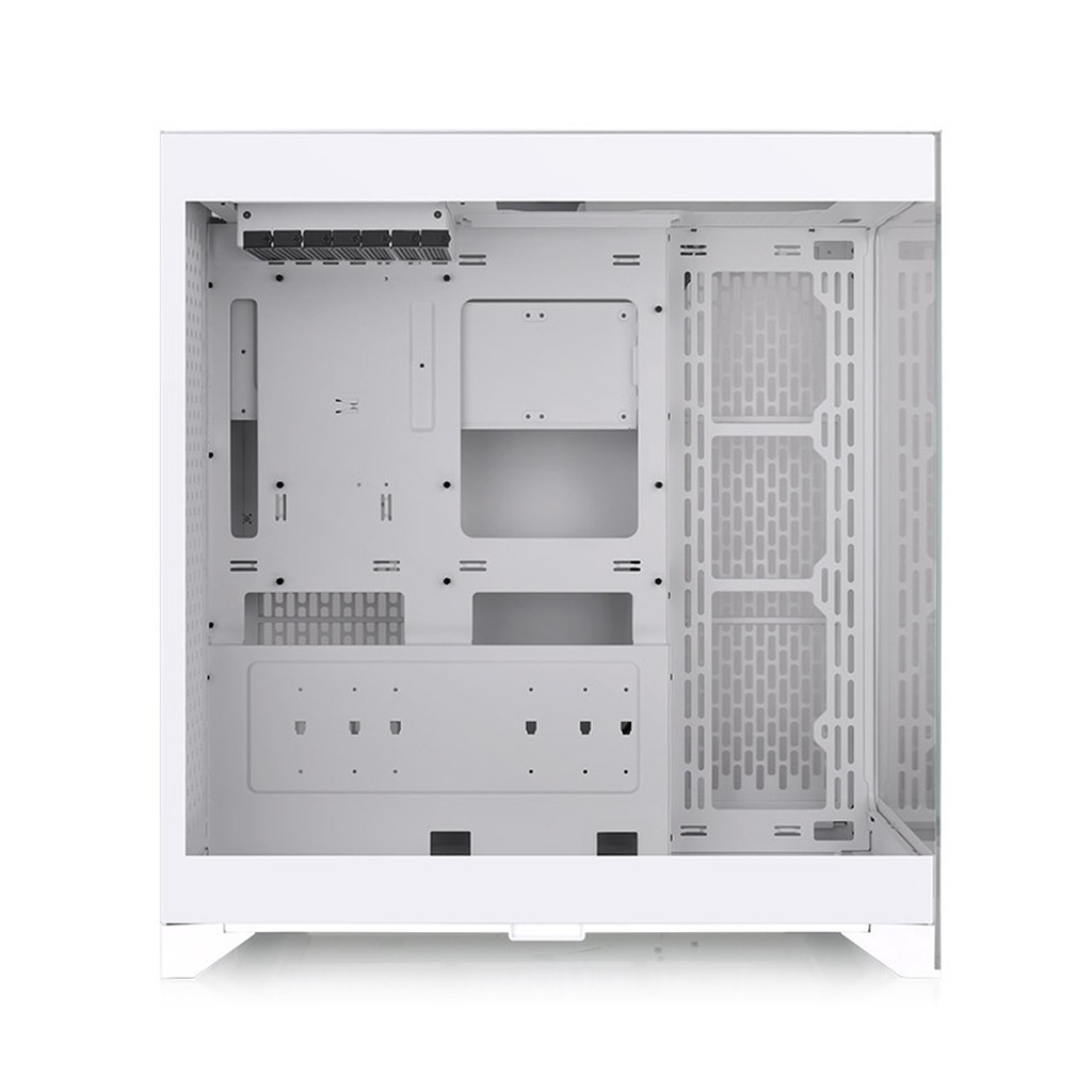 Thermaltake CTE E600 MX Snow Mid Tower Case, 2x 4mm Tempered Glass, 3Way VGA Mounting Bracket; 400mm PCIe4 Riser Cable Included